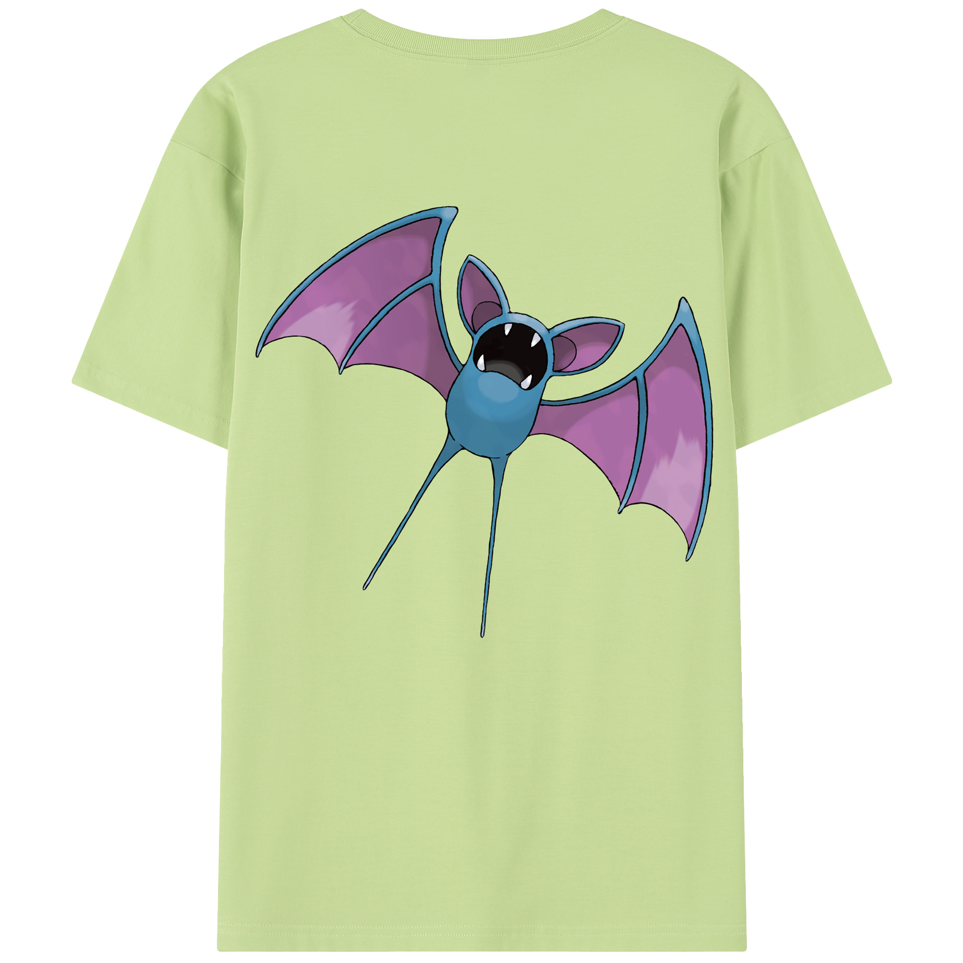 （画像用） ポケットモンスター Pokémon 綿100％半袖Tシャツ（背面プリント）